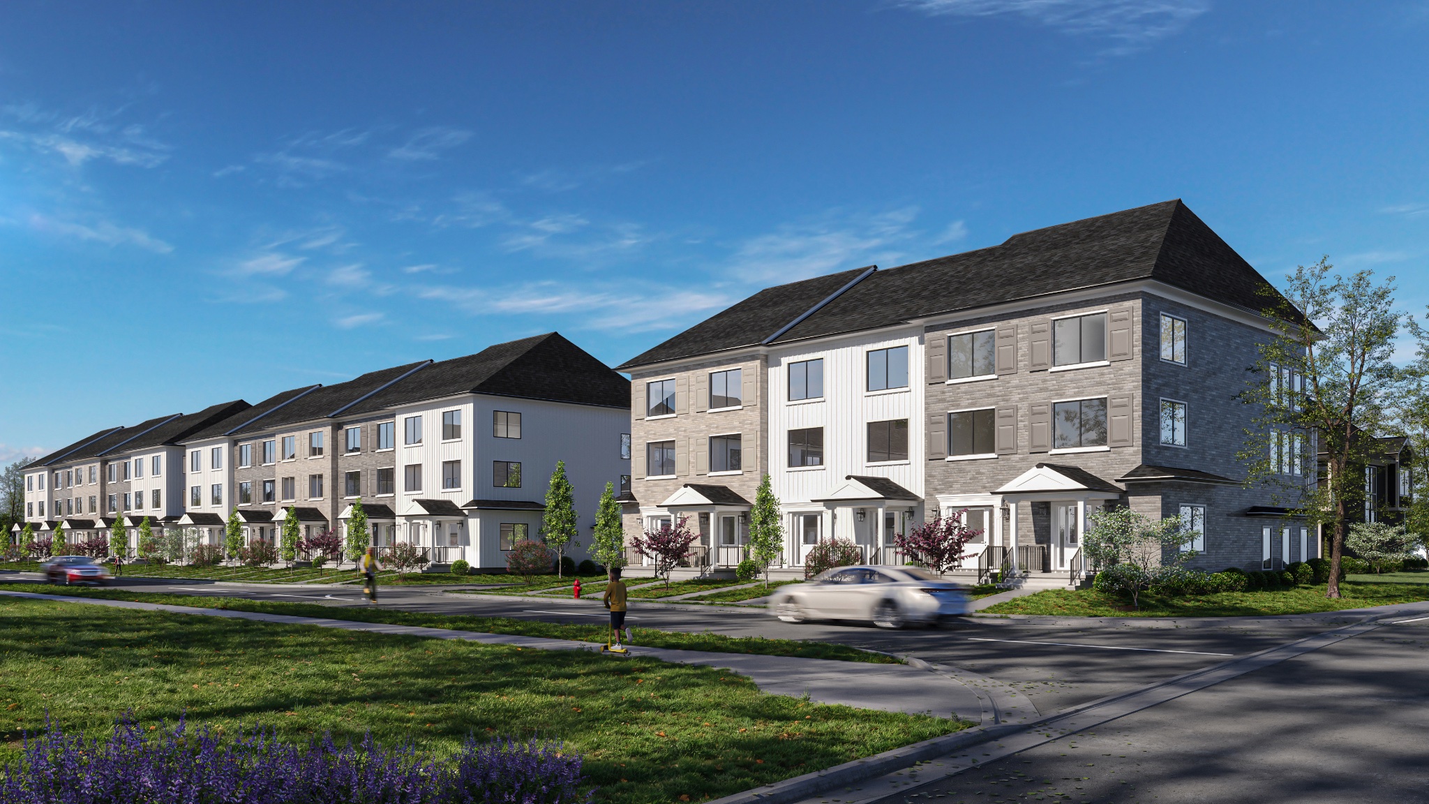 Ravineside Commons street view rendering